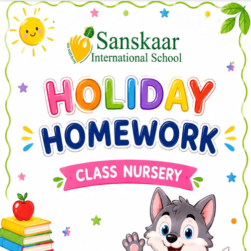 Nursery 2026 Holiday Homework